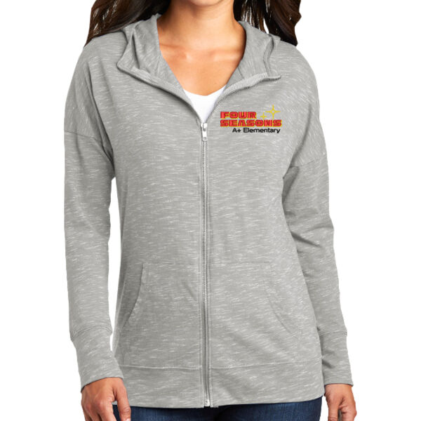 District - Women's Medal Full-Zip Hoodie - Embroidered Logo Thumbnail
