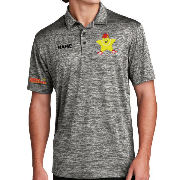 Sport-Tek - PosiCharge Electric Heather Polo - Embroidered Logos **Add Name for $5! ** Thumbnail