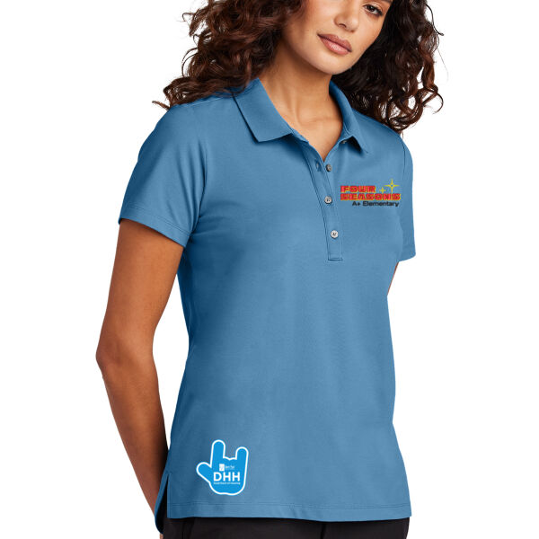 Mercer+Mettle - Women's Stretch Pique Polo - Embroidered & Printed Logos Thumbnail