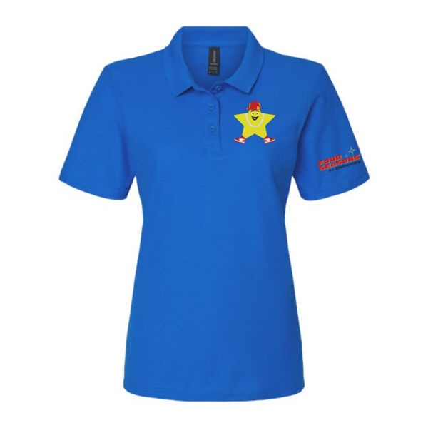 Gildan - Women's Softstyle Pique Polo - Embroidered & Printed Logos Thumbnail