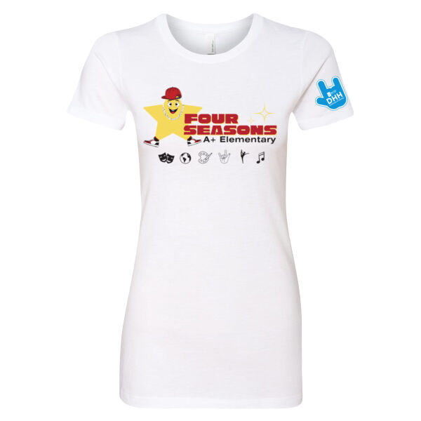 Next Level - Women's CVC T-Shirt - Printed Logos Thumbnail