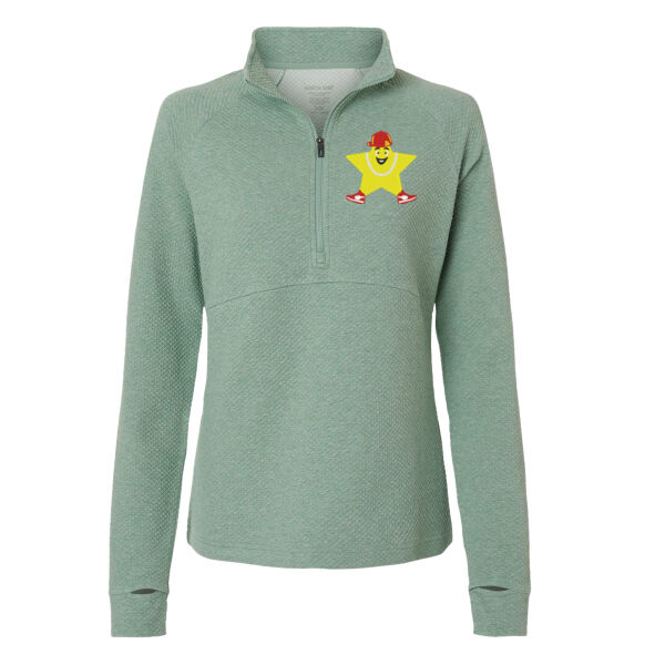 North End - Women's Spirit Textured Hooded Pullover - Embroidered Logos Thumbnail