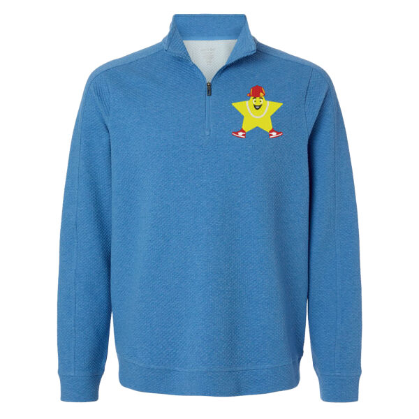 North End - Men's Spirit Textured Hooded Pullover - Embroidered Logos Thumbnail