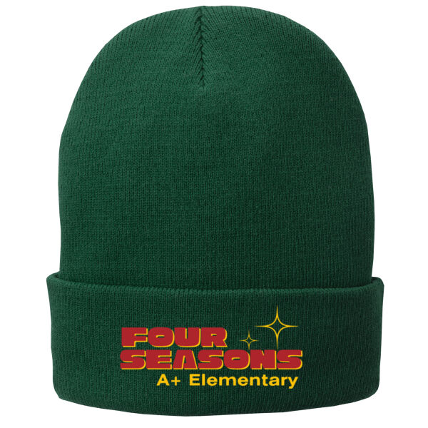 Port Authority - Fleece-Lined Knit Cap - Embroidered Logo Thumbnail