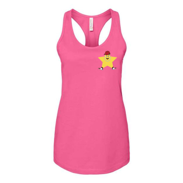 BELLA + CANVAS - Women's Jersey Racerback Tank - Printed Logo Thumbnail