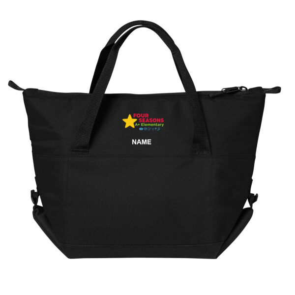 Port Authority® 6-Can Collapsible Cooler - Embroidered Logo **Add Name For $5** Thumbnail