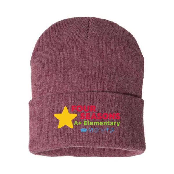 Sportsman - 12" Solid Cuffed Beanie - Embroidered Logo Thumbnail