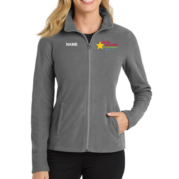 Port Authority® Women's Microfleece Jacket - Embroidered Logo **Add Name For $5** Thumbnail