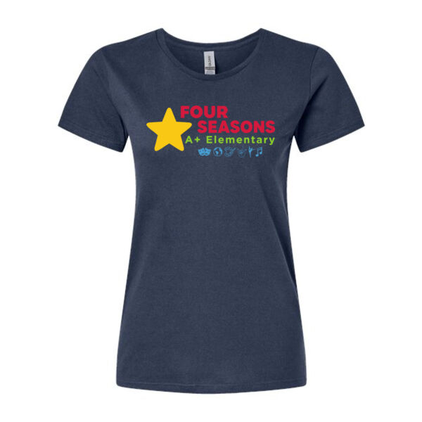 Gildan® Women's Heavy Cotton™ 100% Cotton T-Shirt - Printed Logo Thumbnail