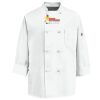 Eight Knot Button Chef Coat with Thermometer Pocket Thumbnail