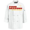 Eight Knot Button Chef Coat with Thermometer Pocket Thumbnail
