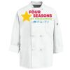Eight Knot Button Chef Coat with Thermometer Pocket Thumbnail