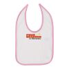 Infant Contrast Trim Premium Jersey Bib Thumbnail