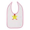Infant Contrast Trim Premium Jersey Bib Thumbnail