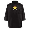 Black Knot Button Chef Coat Thumbnail